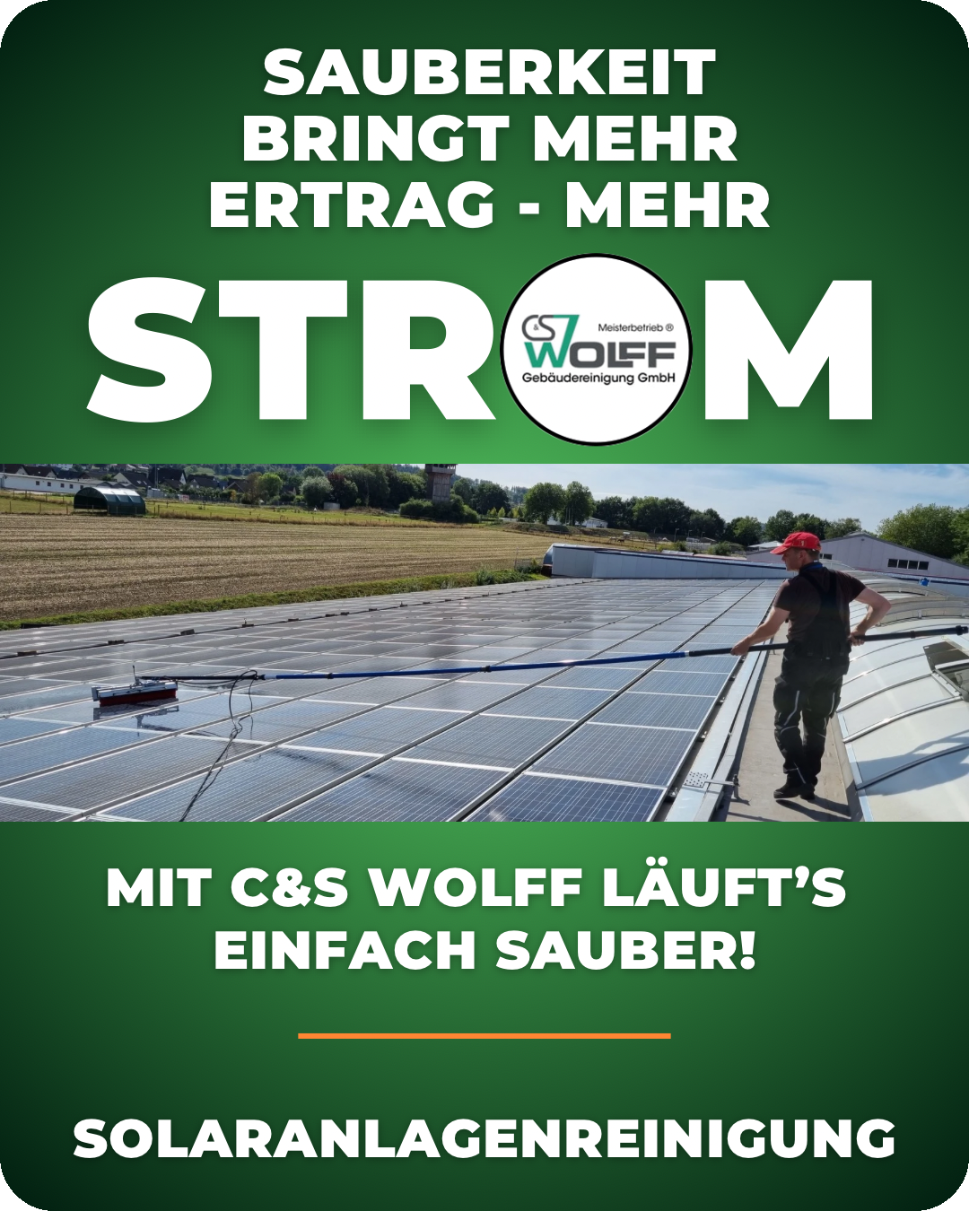 C&S Wolff - Solaranlagenreinigung